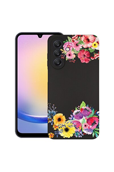 bestcase Husă pentru Realme 14x 5G, Flori, Silicon subțire de 0.8MM, Antișoc,...