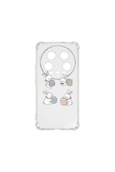 bestcase Противоударен калъф 1.5ММ, съвместим с Xiaomi 14 Ultra, Великденски ...