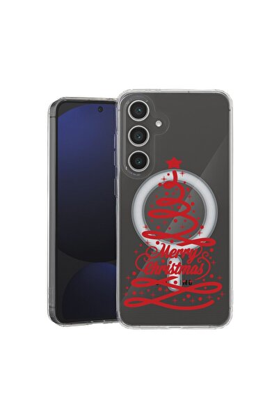 bestcase Husă pentru Samsung Galaxy A56 cu design Brad de Crăciun, TPU anti-ș...