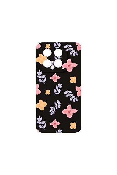 bestcase Husa BestCase® Silicon Premium, Compatibilă cu Xiaomi 14, Model flor...