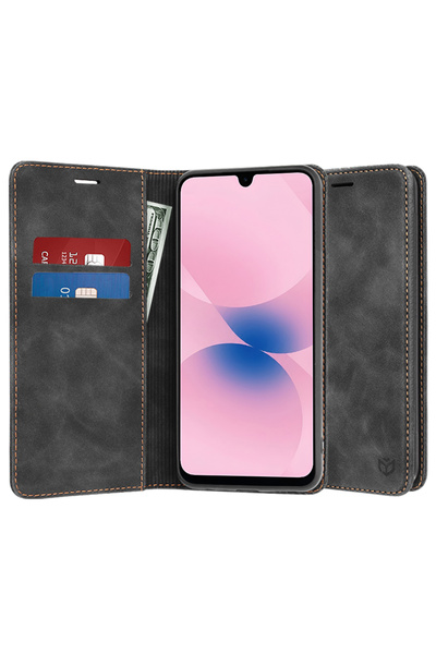 SOHO Калъф за телефон за Samsung Galaxy A27 5G, удароустойчива защита, черен