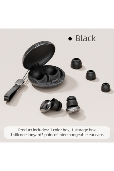 Choice1 Y33A-Black New silicone three-in-one earplugs - Noise-blocking earplu...