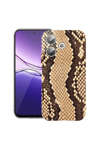 bestcase ¬Æ Husa pentru Xiaomi Redmi 13x / Poco M6 4G cu Design Snake Skin Pa...