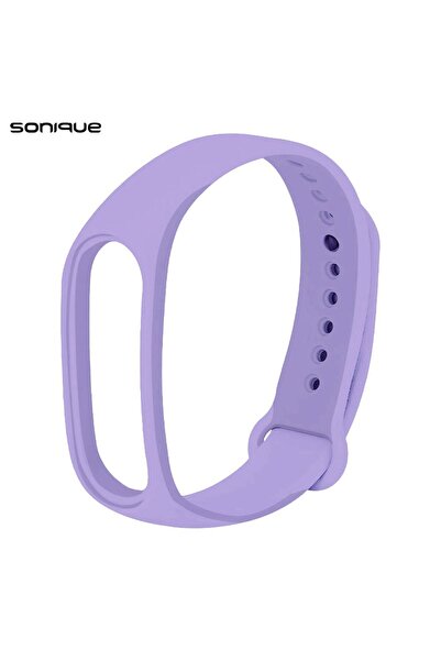 Sonique Λουράκι Σιλικόνης Color για Xiaomi Mi Band 5/6 Λιλά