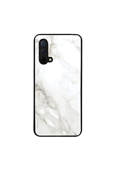 Sonique Θήκη Marble Series για OnePlus Nord CE 5G Λευκό
