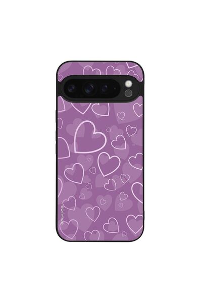 Sonique Θήκη Heart Series για Google Pixel 9 Pro XL 5G Βιολετί