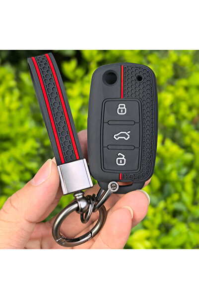 Choice With Keychain Car Key Protect Shell For Volkswagen Polo Passat b5 Golf...
