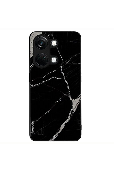 Sonique Θήκη Marble Series για OnePlus Nord 3 5G Μαύρο