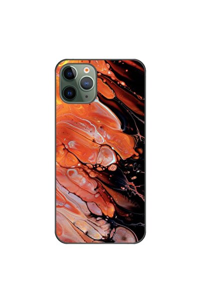 OEM Husa compatibila cu Apple iPhone 11 Pro Max Silicon Gel Tpu Model Abstrac...