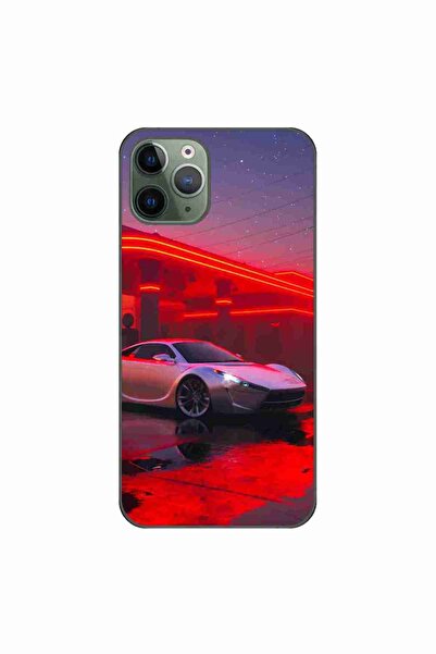 OEM Husa compatibila cu Apple iPhone 11 Pro Max Silicon Gel Tpu Model Future Car
