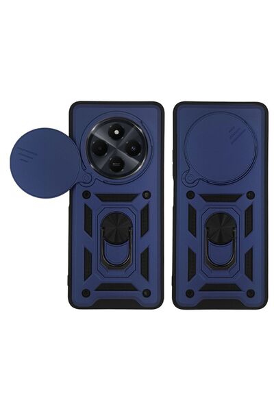 Sonique Θήκη Ring Armor CamPro για Xiaomi Redmi 14C 4G / Poco C75 4G / Redmi ...