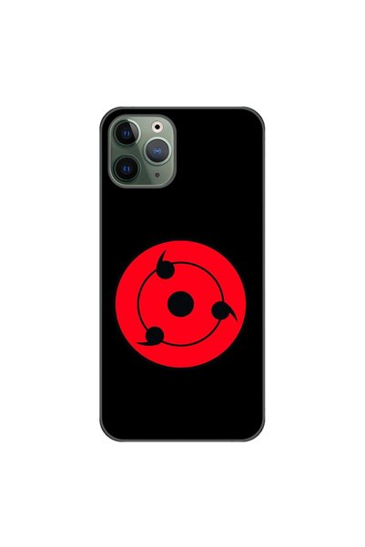 OEM Husa compatibila cu Apple iPhone 11 Pro Max Silicon Gel Tpu Model Sharingan