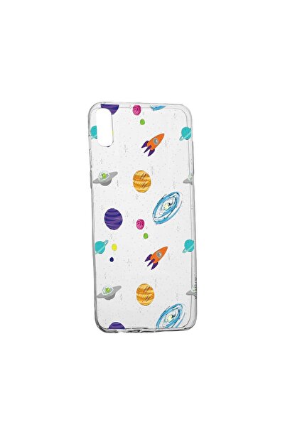 bestcase Husa Silicon Compatibila Cu Xiaomi Redmi 9AT, Universe, Planets, rez...