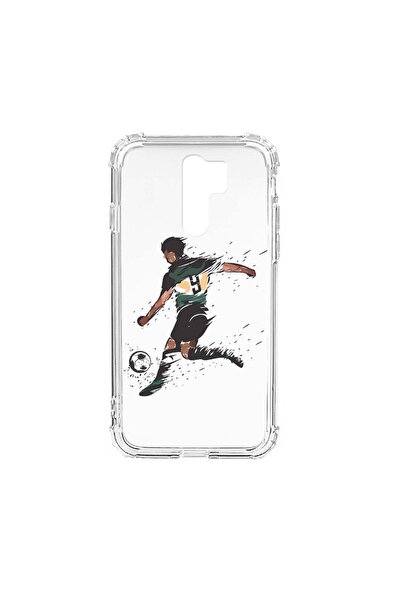 bestcase Husa Anti Shock Silicon Compatibila cu Xiaomi Redmi 9, Football, Mil...