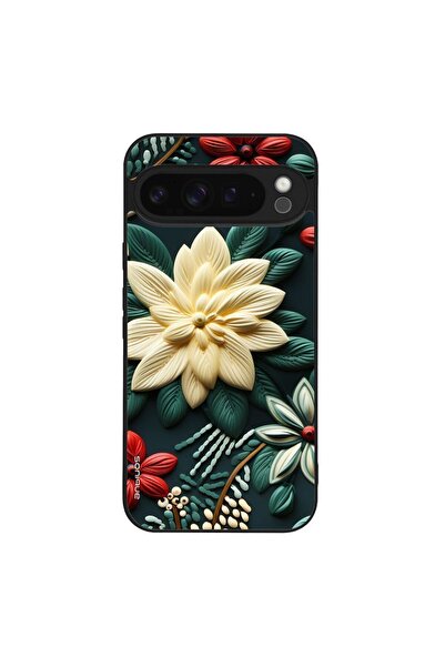 Sonique Θήκη 3D Flower Series για Google Pixel 9 Pro XL 5G Πράσινο