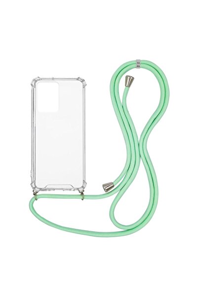 Sonique Θήκη Σιλικόνης με Κορδόνι Armor Clear Samsung Galaxy A53 5G Βεραμάν