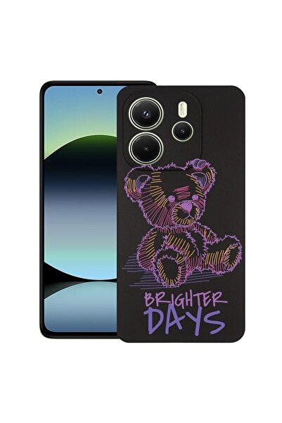bestcase ¬Æ Husa pentru Xiaomi Redmi Note 14, Teddy Bear Brighter Days, Slim ...