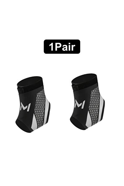 Choice1 1pair grey 1Pair Compression Ankle Support Strap Breathable Adjustabl...