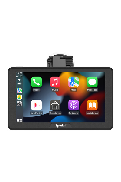 Choice شاشة لمس سوداء Spedal 786L مقاس 7 بوصات لاسلكية تدعم Carplay وAndroid ...