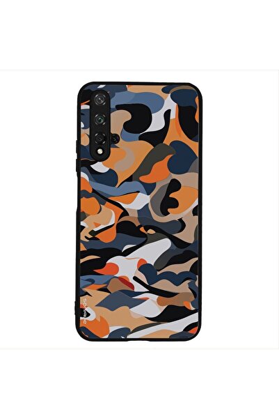 Sonique Θήκη Camouflage Army Series για Honor 20 / Nova 5T Πορτοκαλί