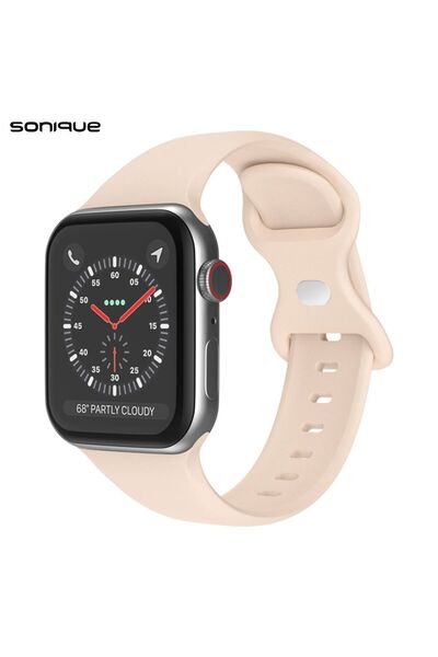Sonique Λουράκι Σιλικόνης Butterfly Band για Apple Watch (42/44/45/49MM) Ροζ ...