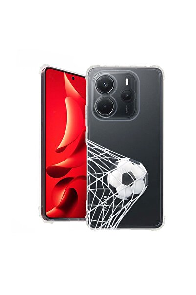 bestcase Husă pentru Xiaomi Redmi Note 14 4G, Antișoc 1.5MM, Fotbal - Goooaaa...