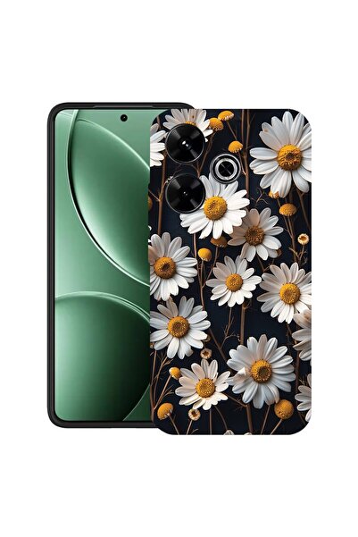 bestcase Θήκη για Xiaomi Redmi 13x με Σχέδιο 3D Μαργαρίτα, TPU Ματ Εξαιρετικά...