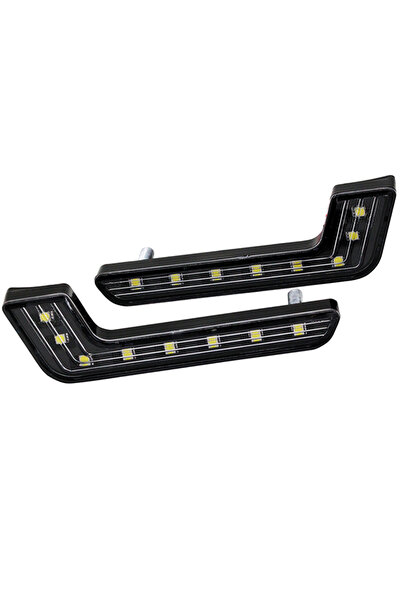 Choice Black 2Pcs/Set Super LED Car DRL Auto Light LED Bright Waterproof Fog ...
