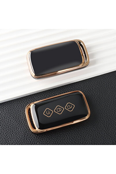 Choice3 JB Black TPU Car Key Case Cover for Baojun 510 730 360 560 Wuling Hon...
