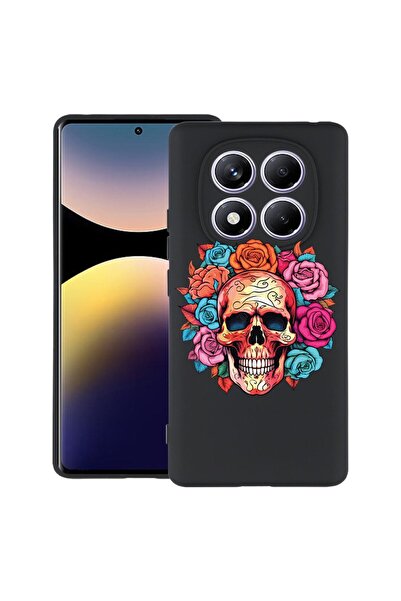 bestcase ¬Æ Husa pentru Xiaomi Redmi Note 14 Pro 4G, Dream Colors - Skull, Sl...