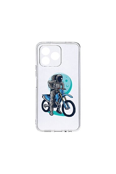 bestcase ¬Æ Husa Clear Silicon 2MM, Compatibila Cu Xiaomi Redmi 13, Astronaut...
