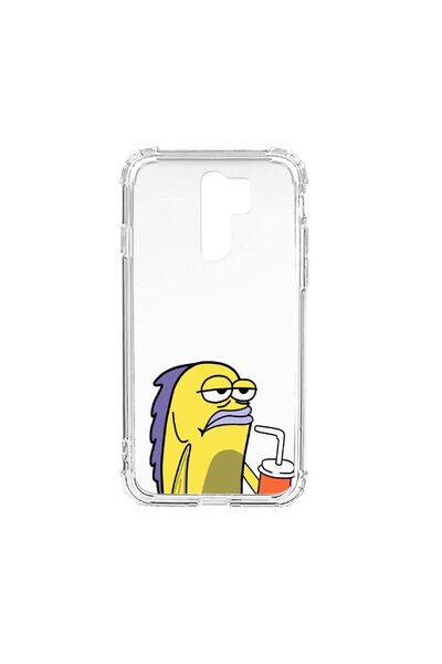 bestcase Husa Anti Shock Silicon Compatibila Cu Xiaomi Redmi 9, Meme, Militar...