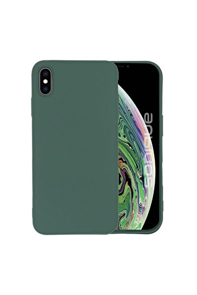 Sonique Θήκη Σιλικόνης My Colors Apple (Big Camera Hole) iPhone XS MAX Πράσιν...