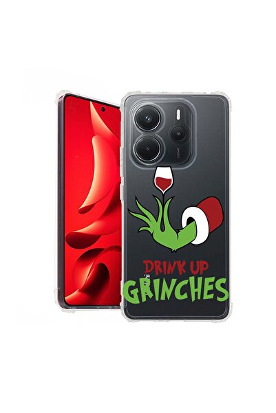 bestcase Калъф за Xiaomi Redmi Note 14 4G, Удароустойчив 1.5ММ, Grinches - Dr...