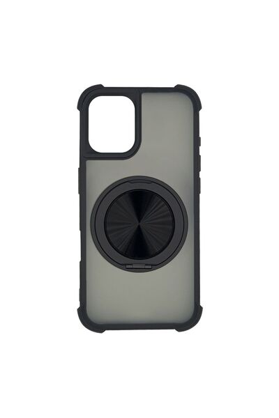 Sonique Θήκη Magnetic MagMatte Ring Apple iPhone 16 Plus Μαύρο