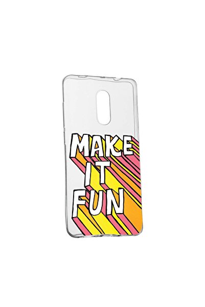 bestcase Προστατευτική θήκη με μήνυμα  "Make It Fun ", για LG X Power 3, ανθε...