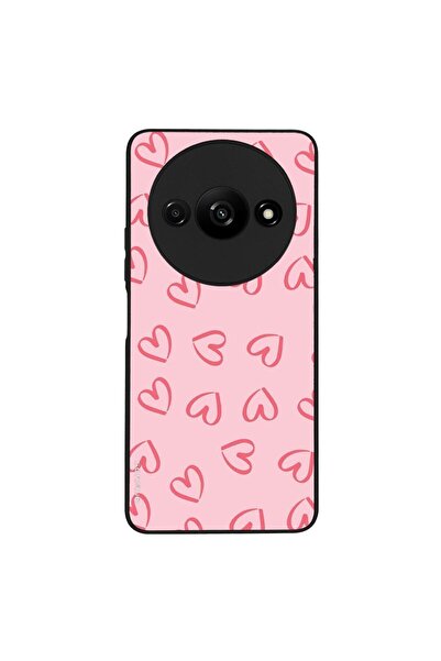 Sonique Θήκη Heart Series για Xiaomi Redmi A3 / Redmi A3x Ροζ