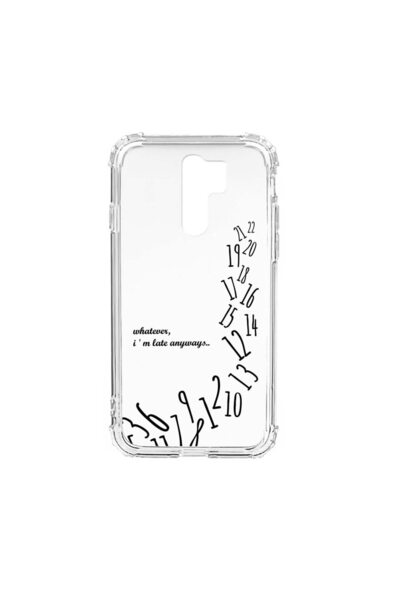 bestcase Husa Anti Shock Silicon Compatibila Cu Xiaomi Redmi 9, I'm Late Alwa...
