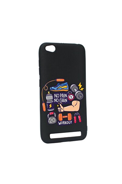 bestcase Husa Silicon Compatibila Cu Xiaomi Redmi 5A, Workout - No Pain No Ga...