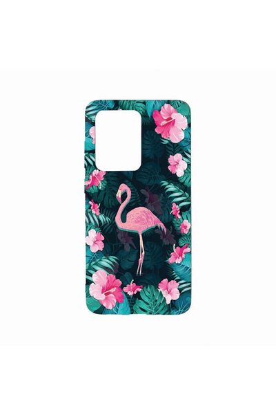 bestcase Θήκη σιλικόνης, Συμβατή με Xiaomi Redmi Note 11T Pro, Φλαμίνγκο, Ανθ...