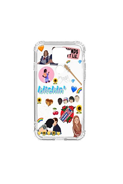bestcase Противоударен силиконов калъф, съвместим с Xiaomi Redmi Note 9 4G, П...