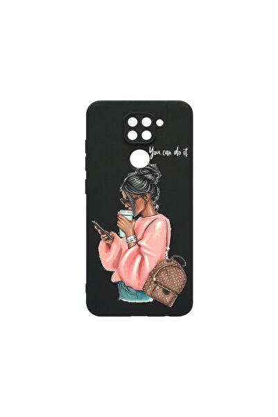 bestcase Тънък силиконов калъф 0.8ММ, съвместим с Xiaomi Redmi Note 9, Дизайн...