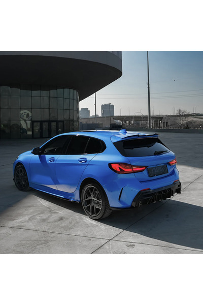 TMZ Garage BMW 1 Serisi F40 M Paket 2019-2025 Arka Difüzör & Flap Seti | Agre...