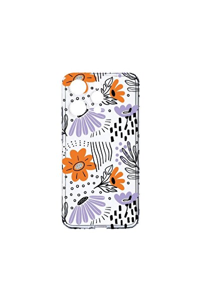 bestcase Διαφανής Θήκη Σιλικόνης 2MM, Συμβατή με Xiaomi Redmi 12 4G, Λουλούδι...