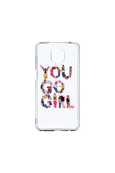 bestcase Διαφανής Θήκη Σιλικόνης 2MM, Συμβατή με Xiaomi Redmi Note 9S, Girl P...