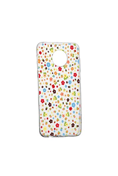 bestcase Husa Silicon Happy Flowers, Compatibila cu Xiaomi Redmi Note 9 Pro 5...