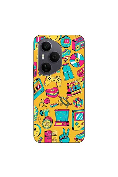 OEM Husa compatibila cu Honor 400 Pro Silicon Gel Tpu Model Pop Art Vintage