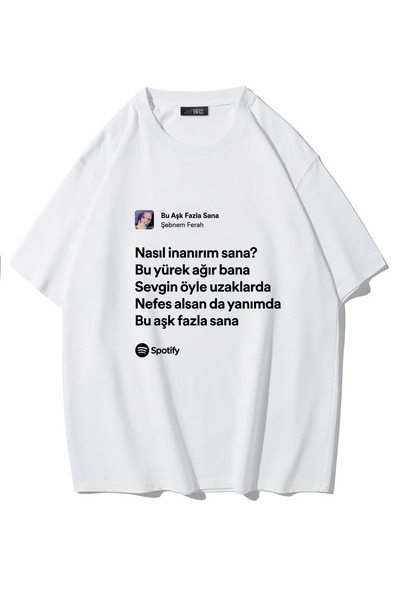 BRZ COLLECTION Unisex Oversize This Love Is More Than Enough for You - Şebnem...