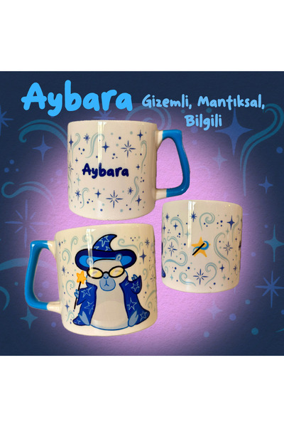 westartic Aybara Özel Tasarım Capybara (Kapibara) Kupa Fincan Bardak