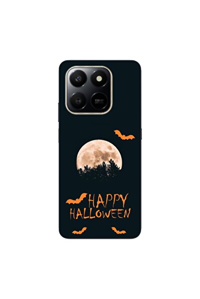 OEM Husa compatibila cu Honor X7d Silicon Gel Tpu Model Happy Halloween Luna ...